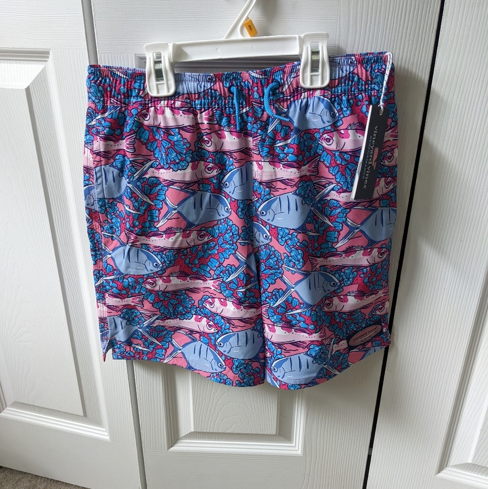 Vineyard Vines boys size medium NWT bathing suit